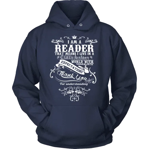 I am a reader Hoodie