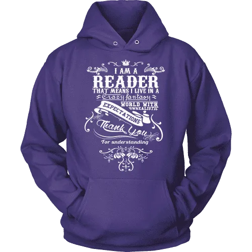 I am a reader Hoodie