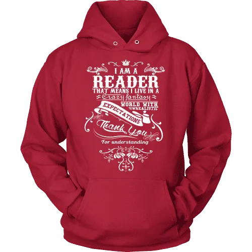 I am a reader Hoodie