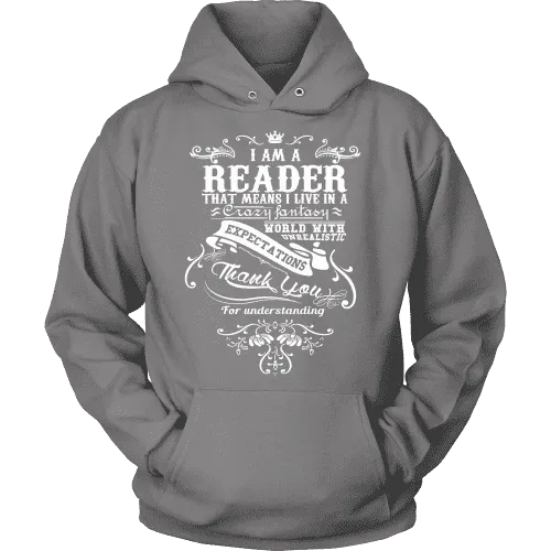 I am a reader Hoodie