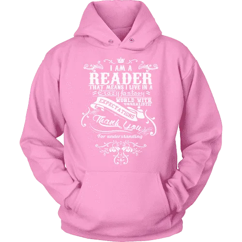 I am a reader Hoodie