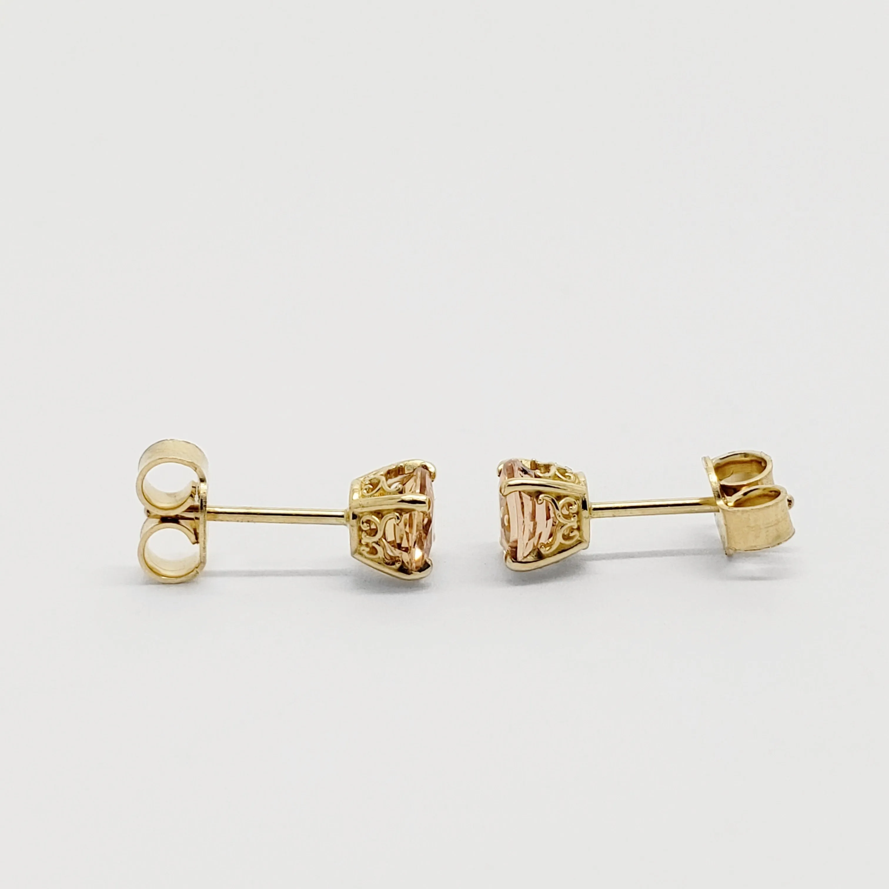 Imperial Topaz Studs