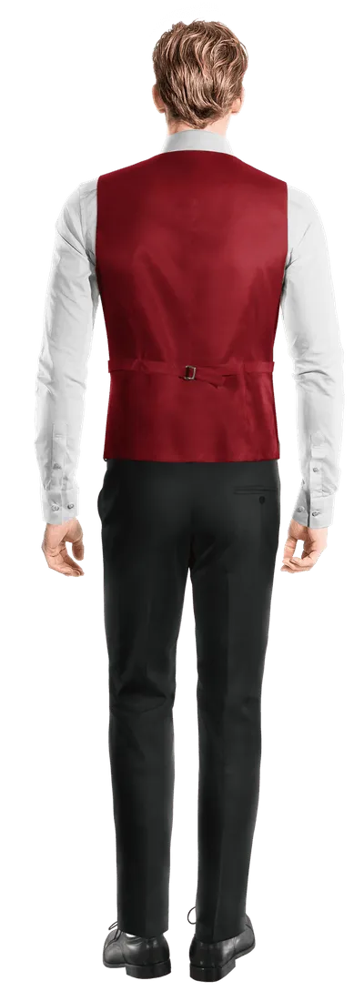 Intense red essential Waistcoat