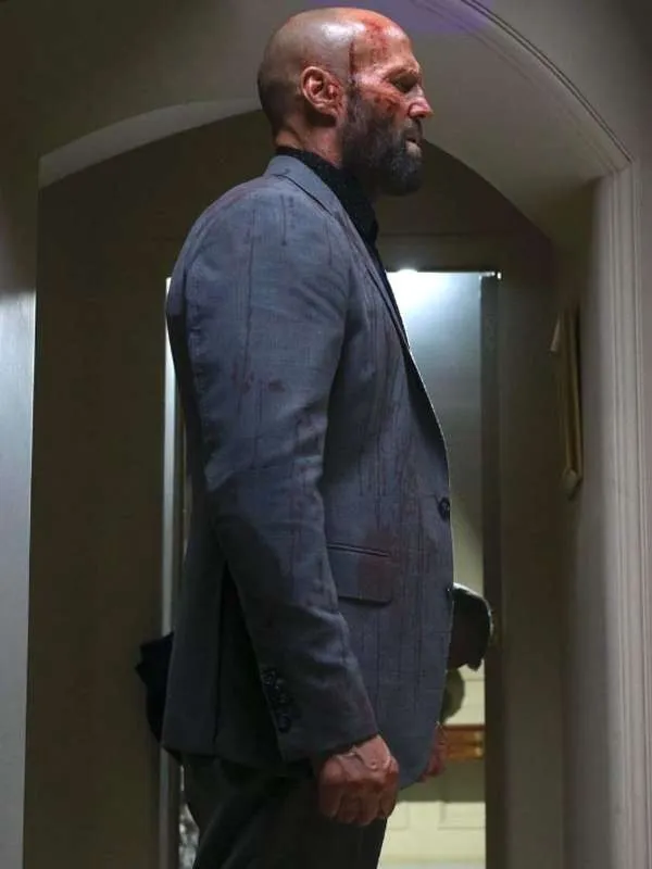 Jason Statham Grey Blazer - New American Jackets