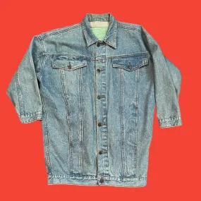 Jordache Long Denim Jacket S