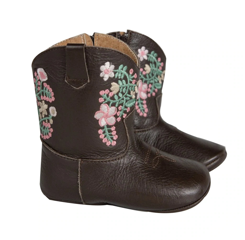 Juliet Cowboy Boots - Brown