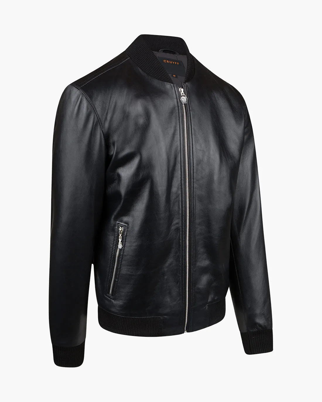 Julio Leather Bomber Jacket