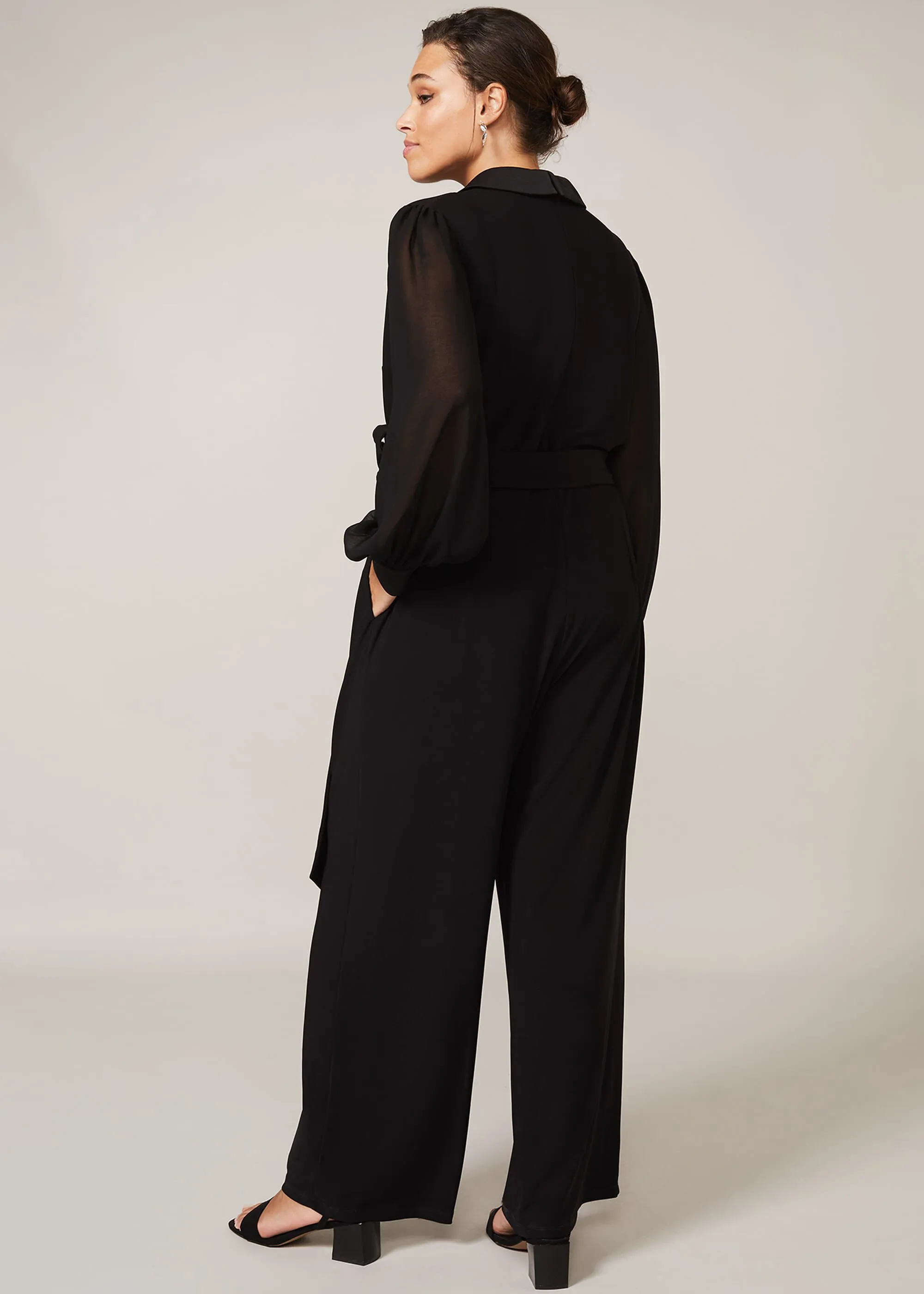 Karolina Tuxedo Jumpsuit