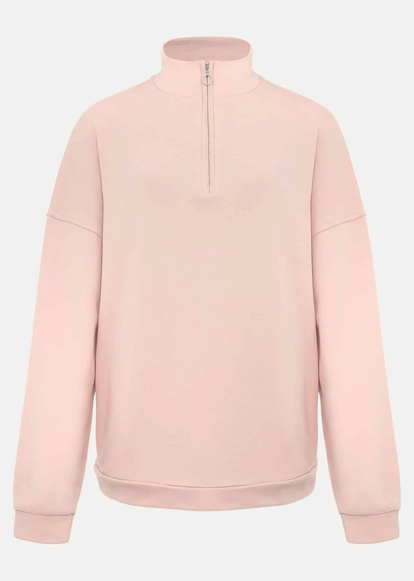 Leah Half Zip Sweater Top