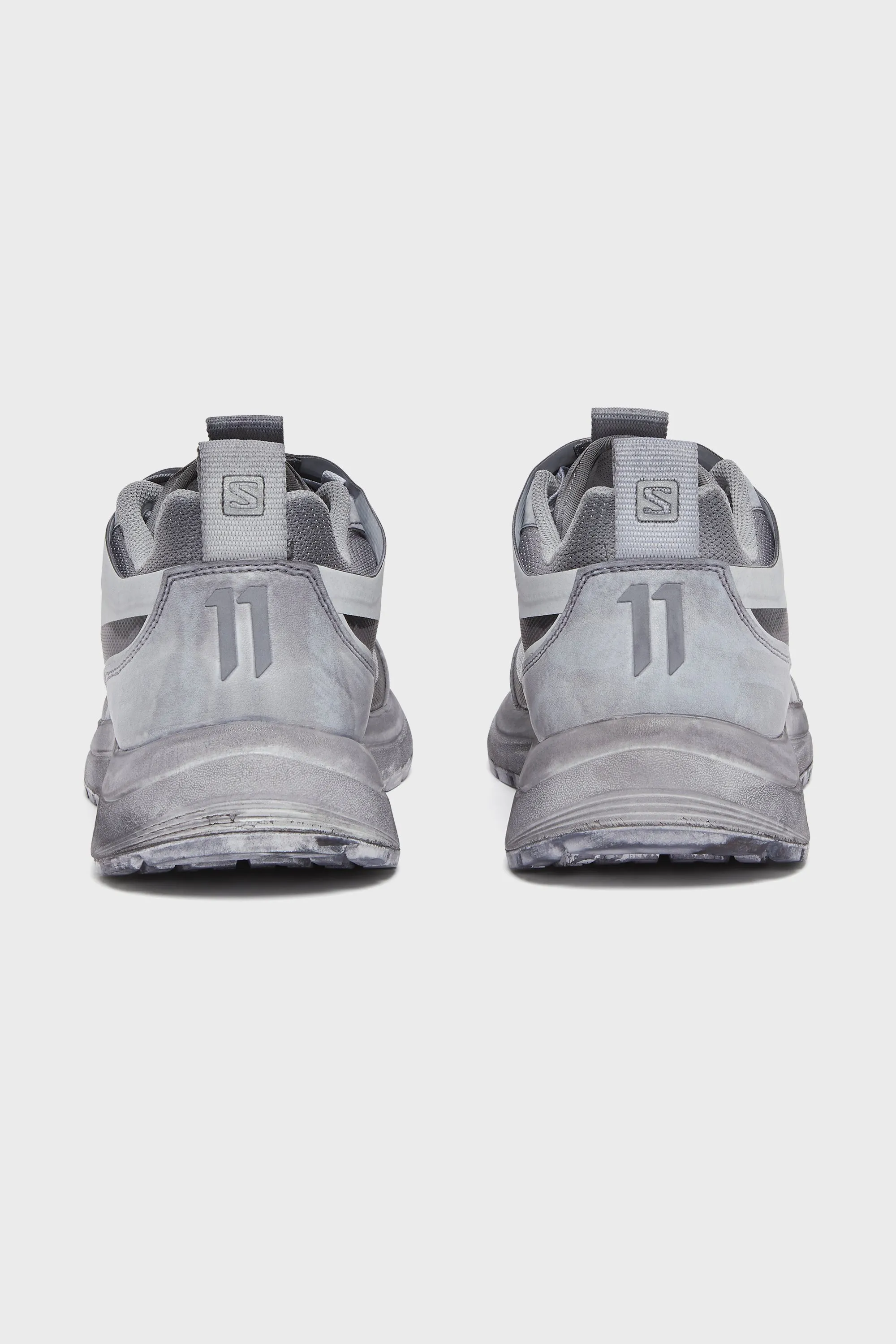 LIGHT GREY SALOMON BAMBA2 LOW SNEAKERS