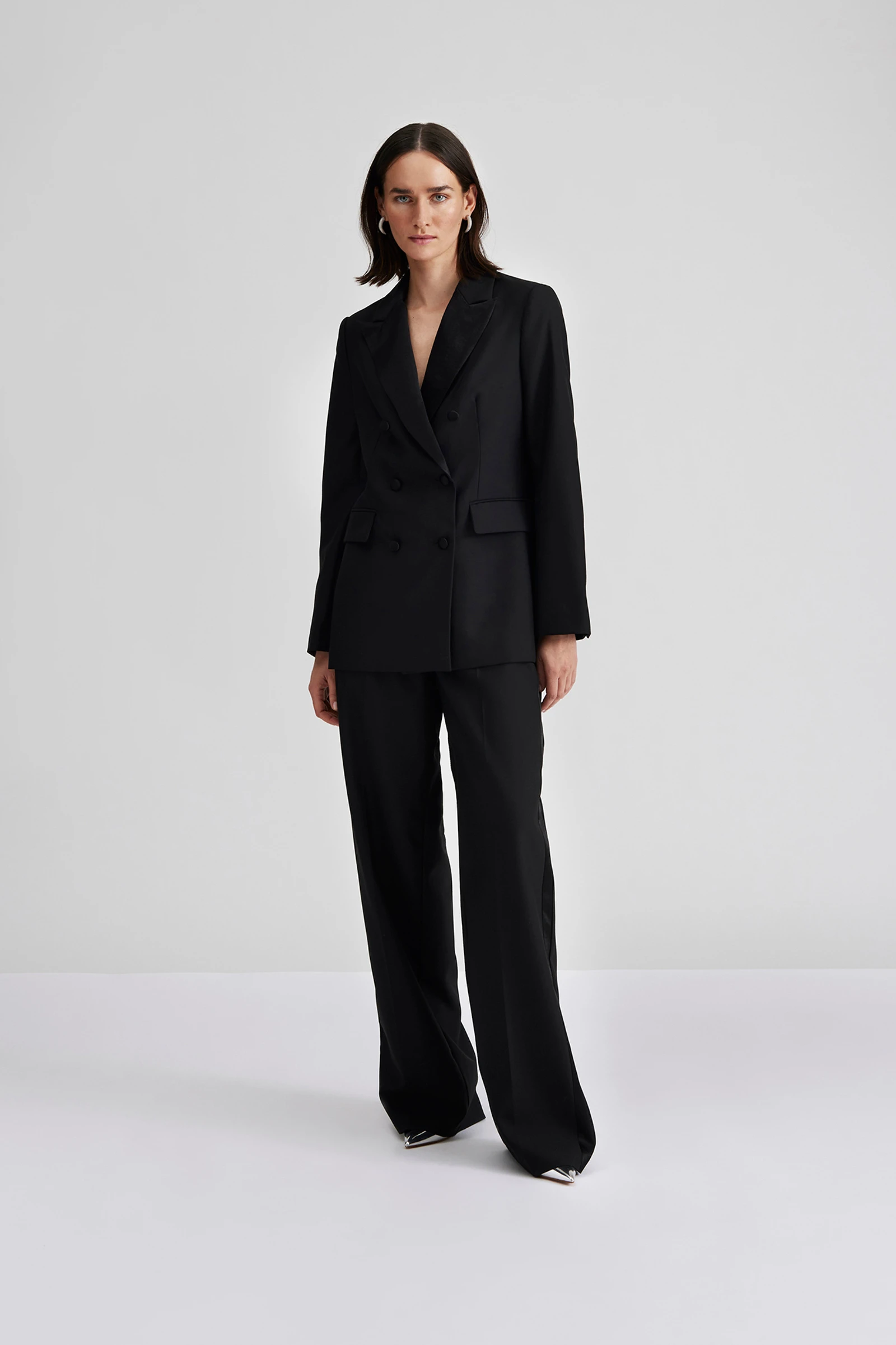 --Malina Tuxedo Pants-