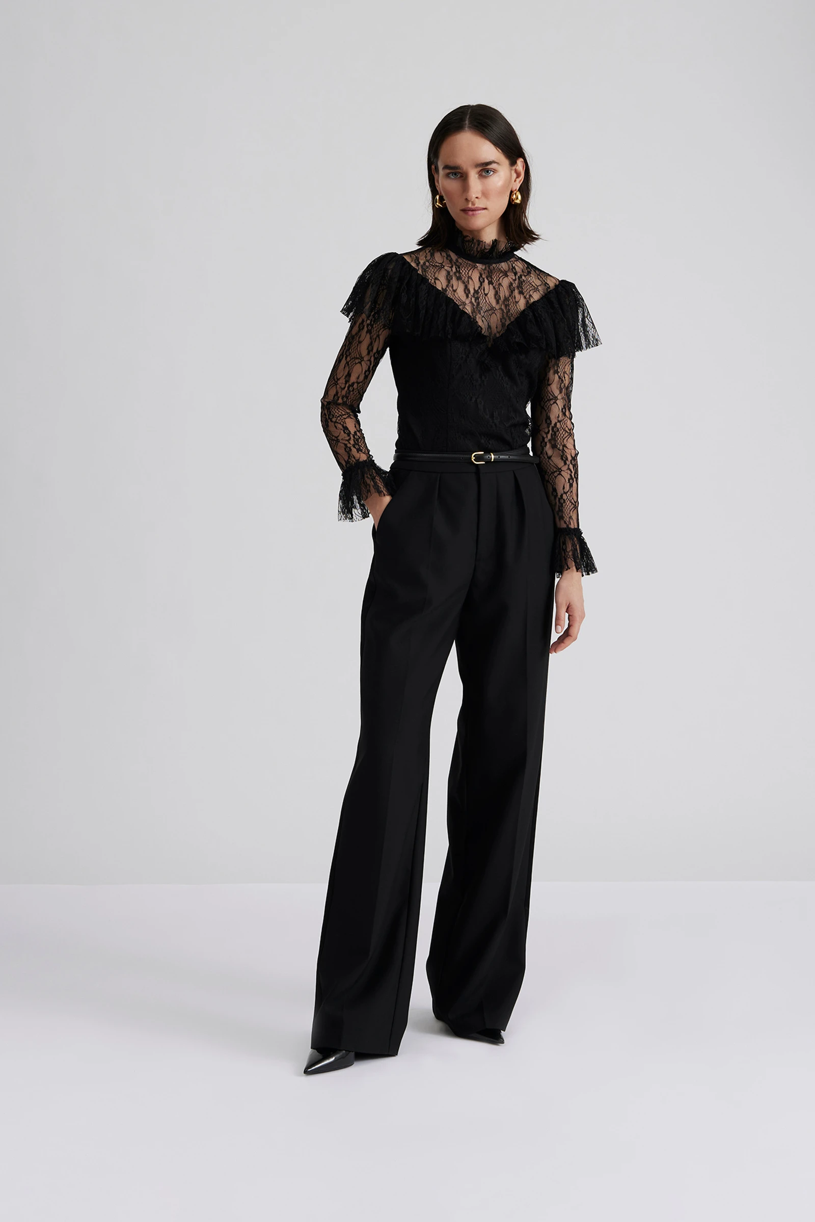 --Malina Tuxedo Pants-