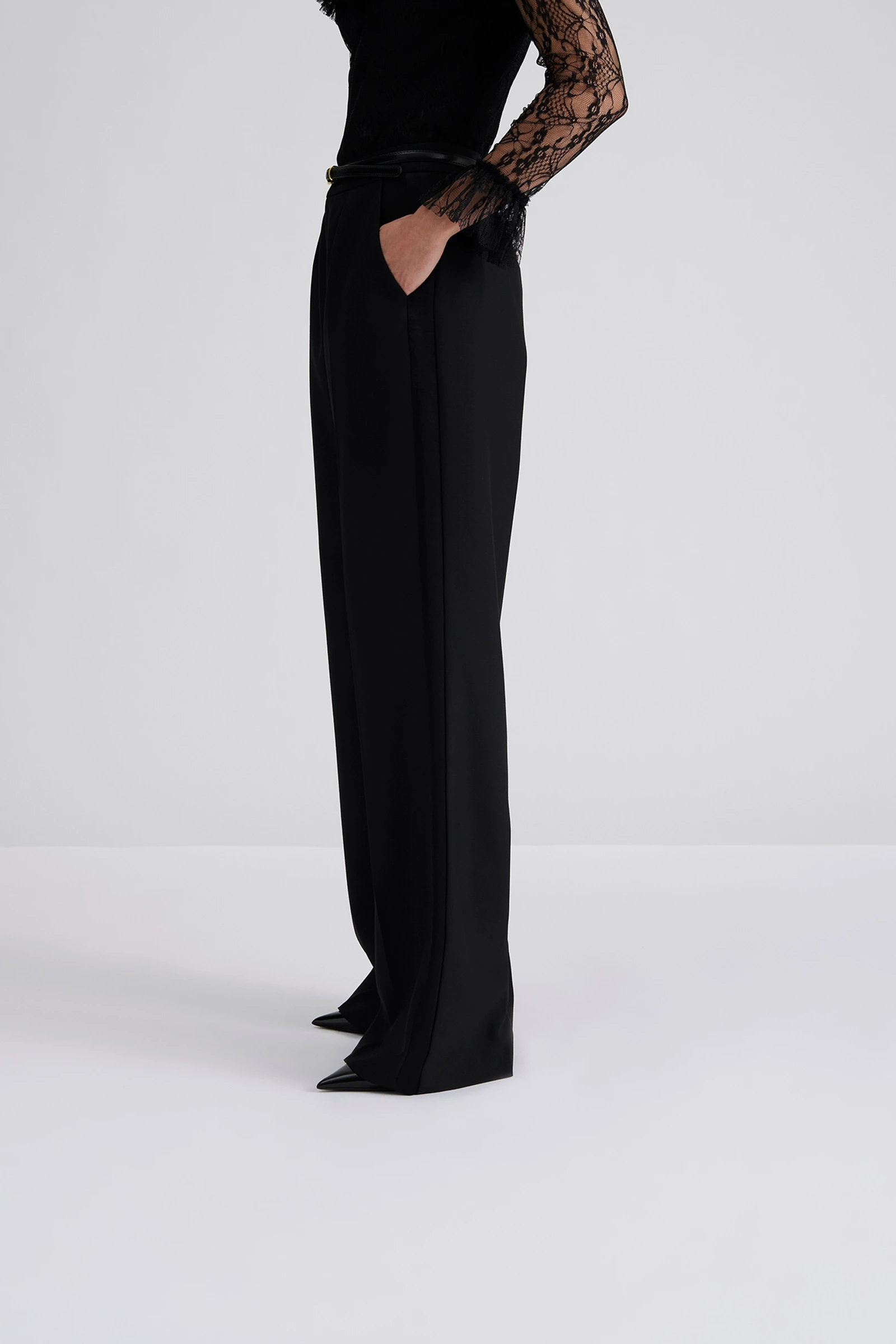 --Malina Tuxedo Pants-