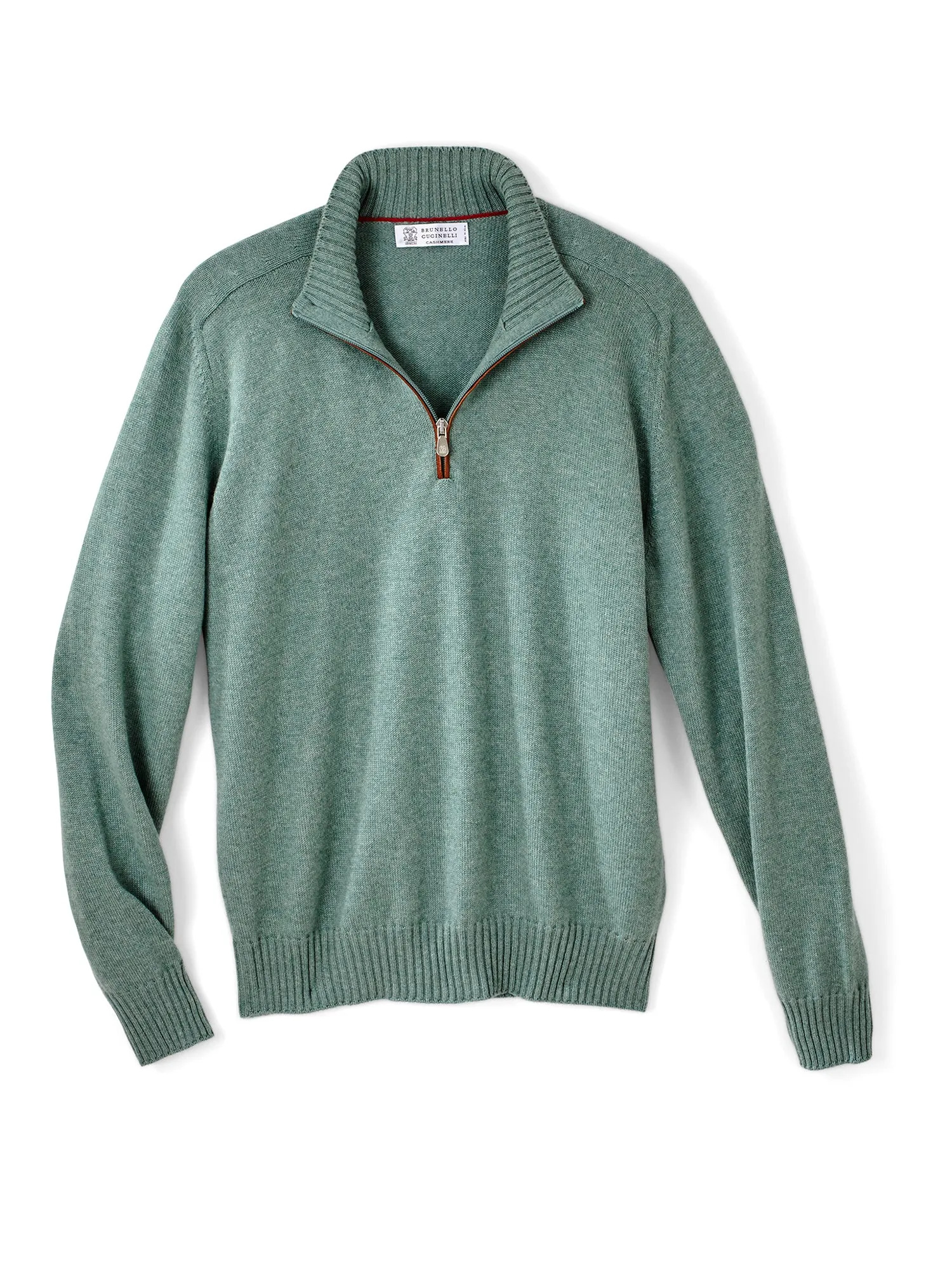 Marco Cashmere Quarter Zip Sweater