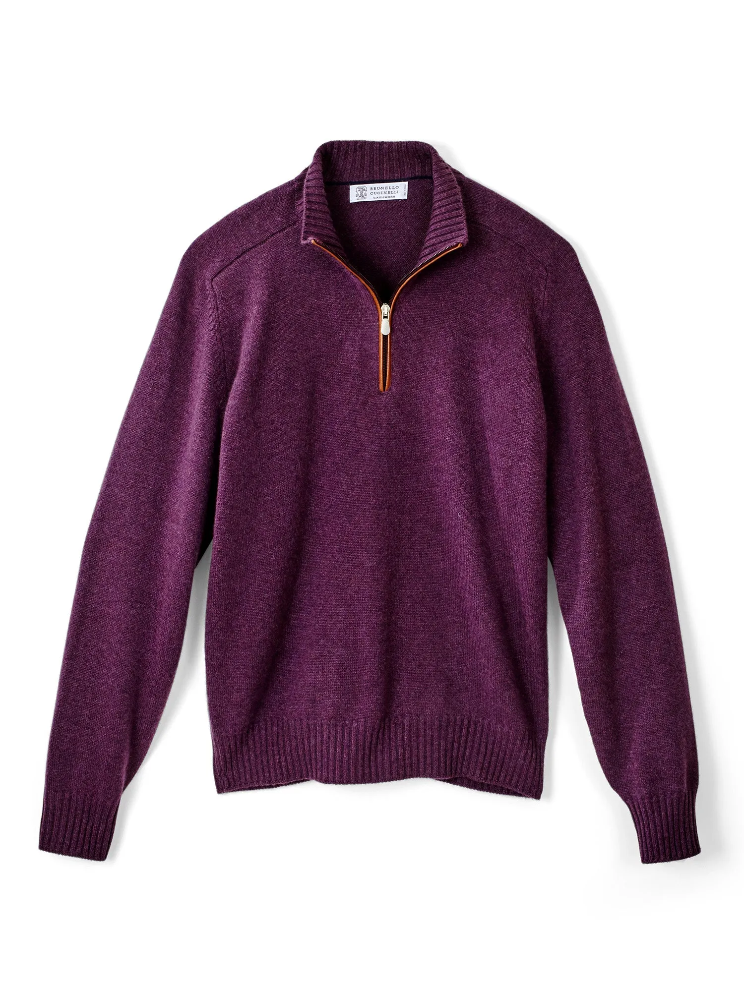 Marco Cashmere Quarter Zip Sweater