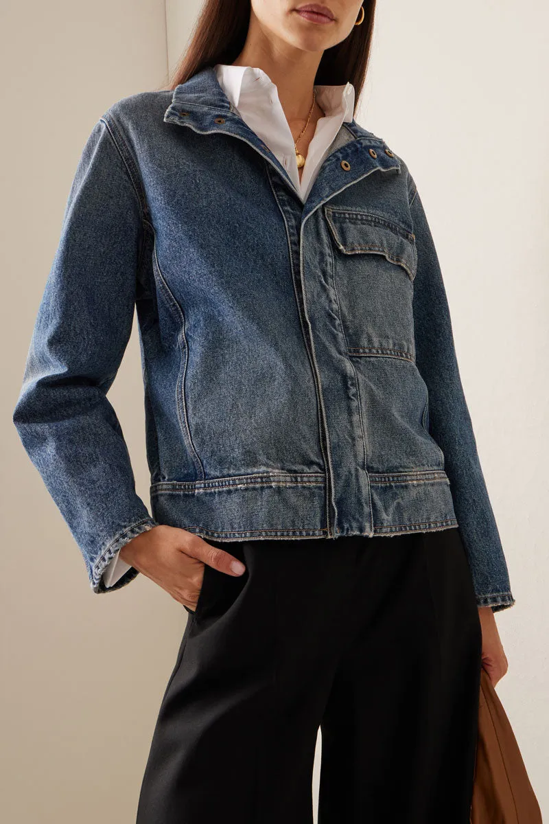 Marilou Denim Jacket - Ocean Wash