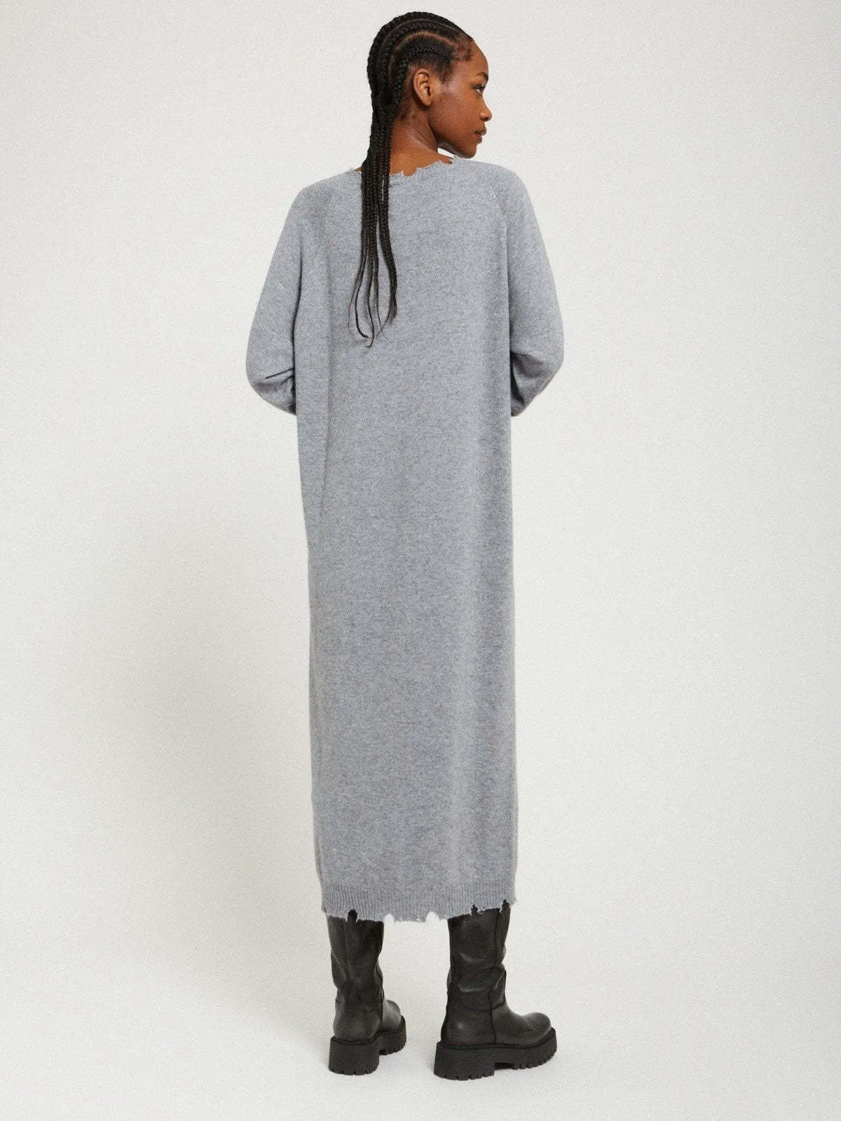 Maxi Sweater Dress - Fog