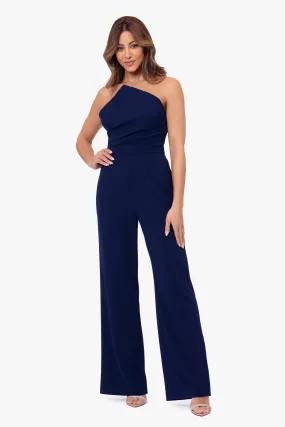 Meredith Sleeveless Scuba Crepe Jumpsuit