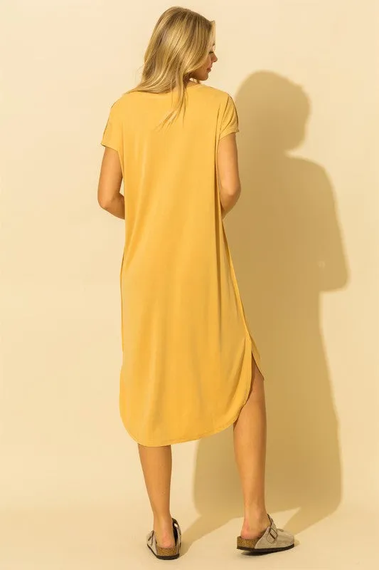 Midi Shirt Dress