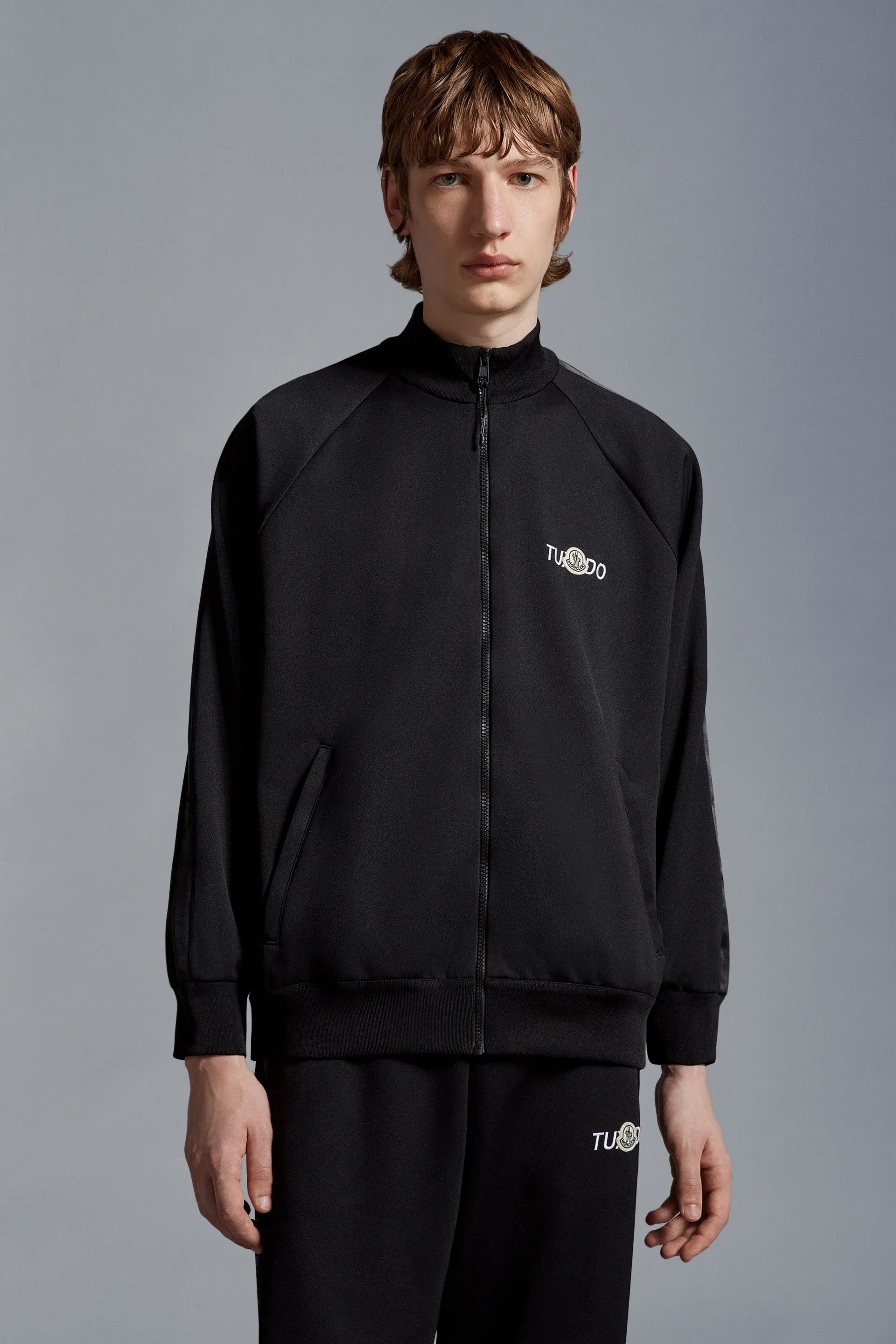 MONCLER  |Logo Zip-Up Sweatshirt