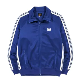 NEEDLES TRACK JACKET POLY SMOOTH ROYAL