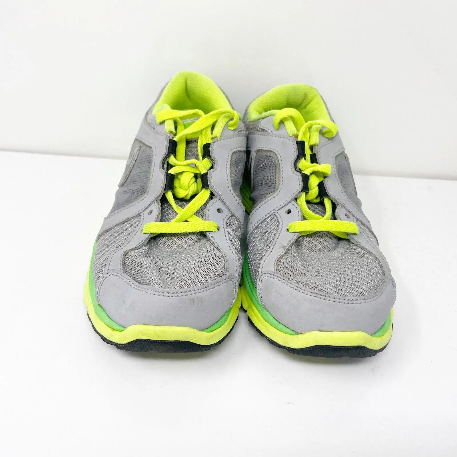 Nike Girls Dual Fusion Run 525590-011 Gray Running Shoes Sneakers Size 5Y