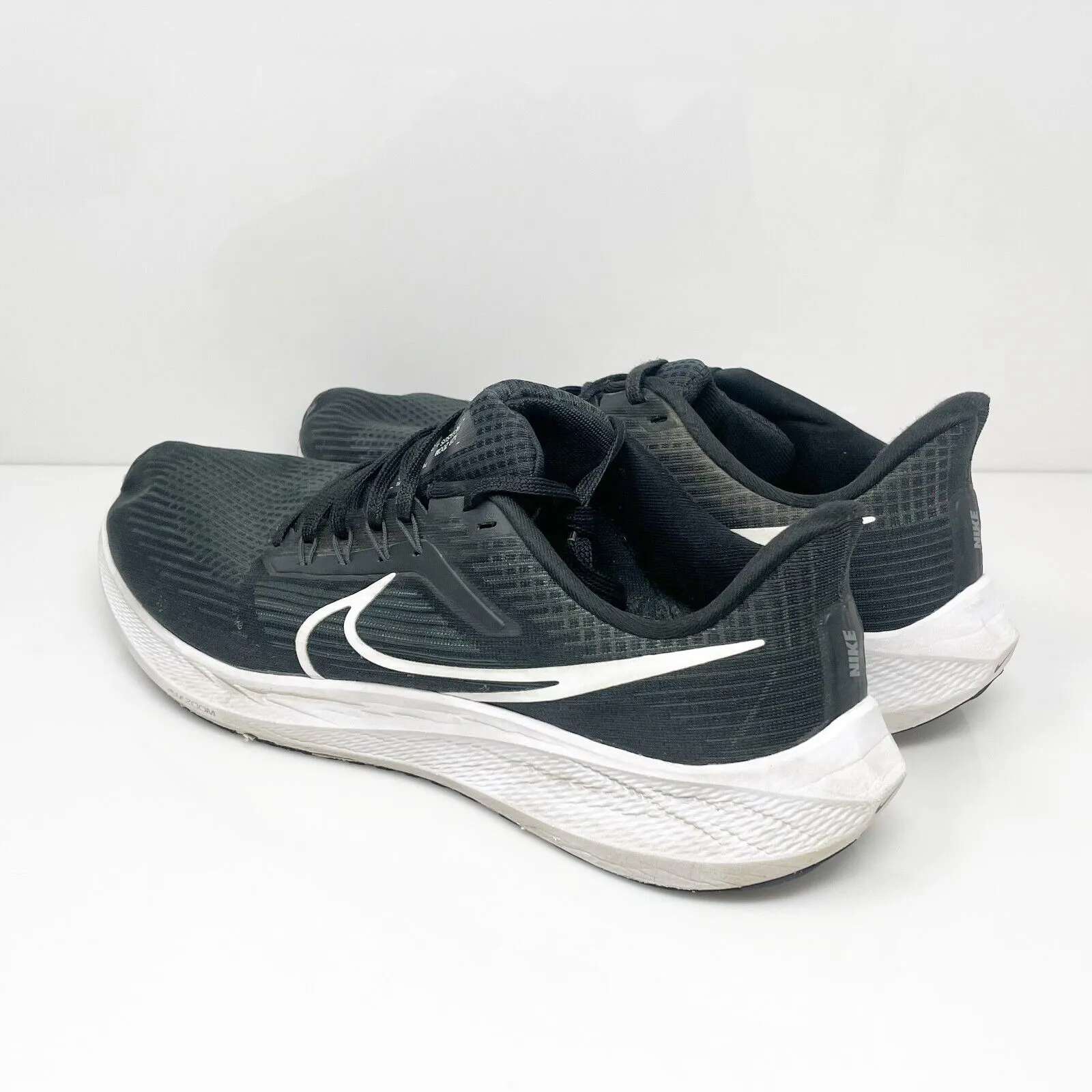 Nike Mens Air Zoom Pegasus 39 DH4071-001 Black Running Shoes Sneakers Size 14