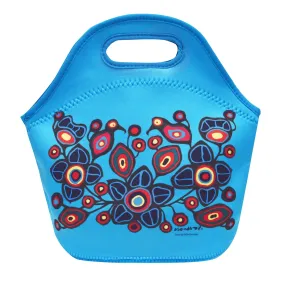 Norval Morrisseau Flowers and Birds Insulated Lunch Bag