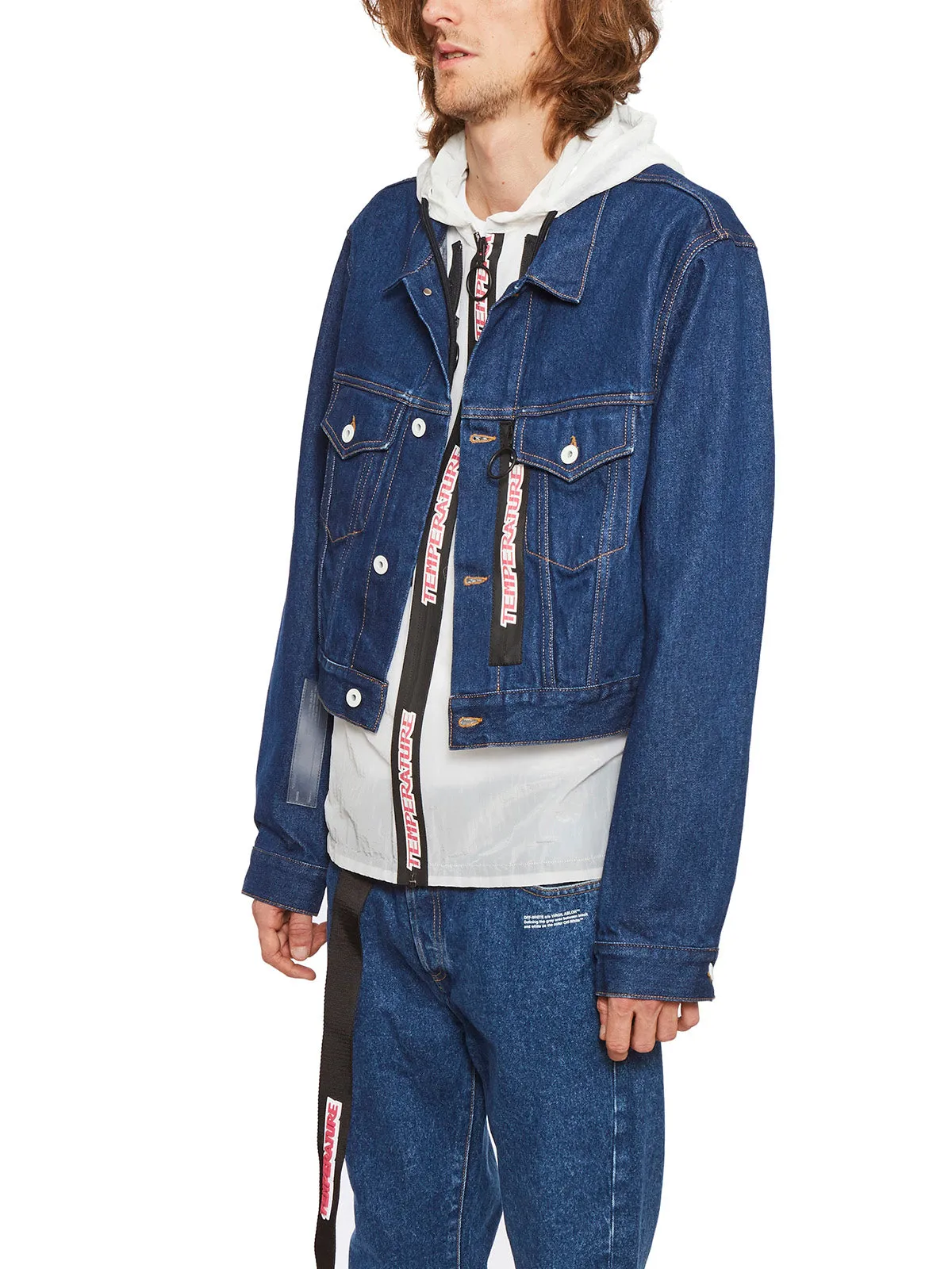 Off-White Panelled Denim Jacket