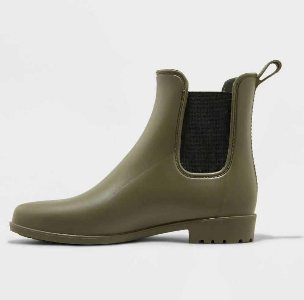 Olive green Women's Ankle boots