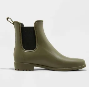 Olive green Women's Ankle boots