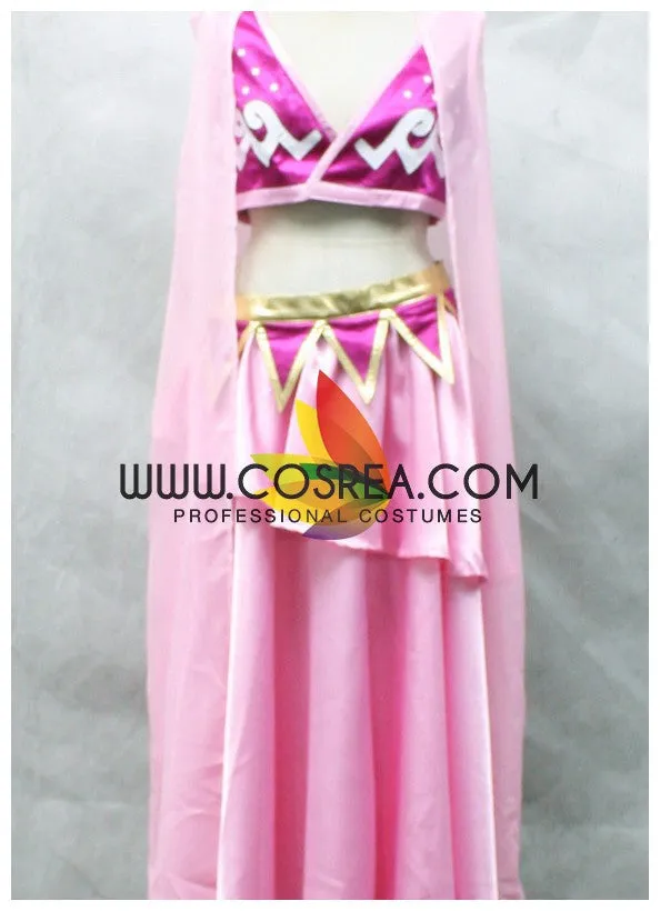 One Piece Nami Pink Cosplay Costume