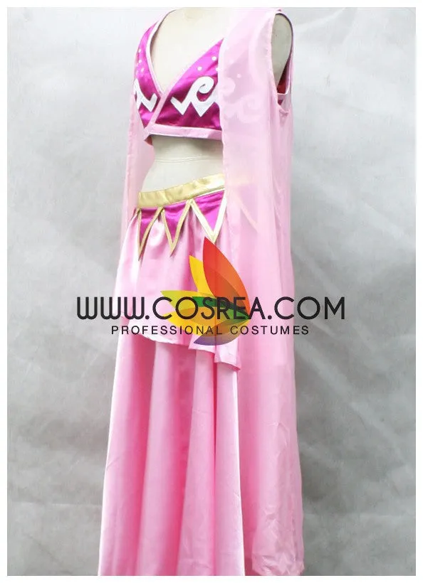 One Piece Nami Pink Cosplay Costume