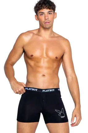 Playboy Mens Tuxedo Modal Classic Boxer Briefs