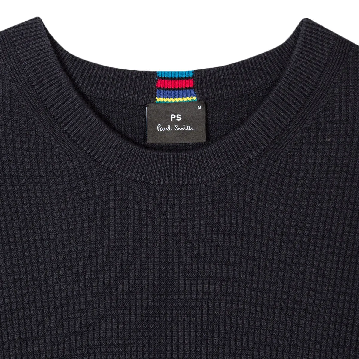 PS Paul Smith - Waffle Knit Jumper in Navy