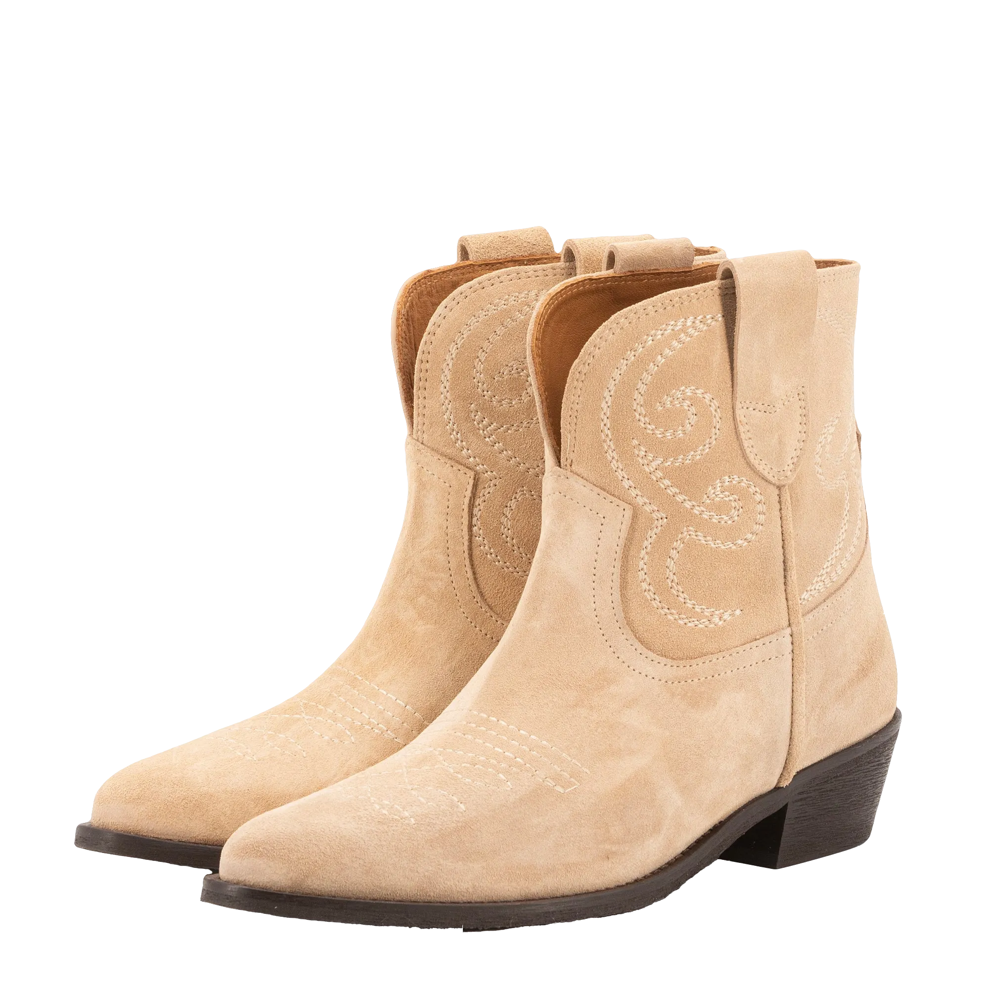 PUJA SAND ANKLE BOOTS