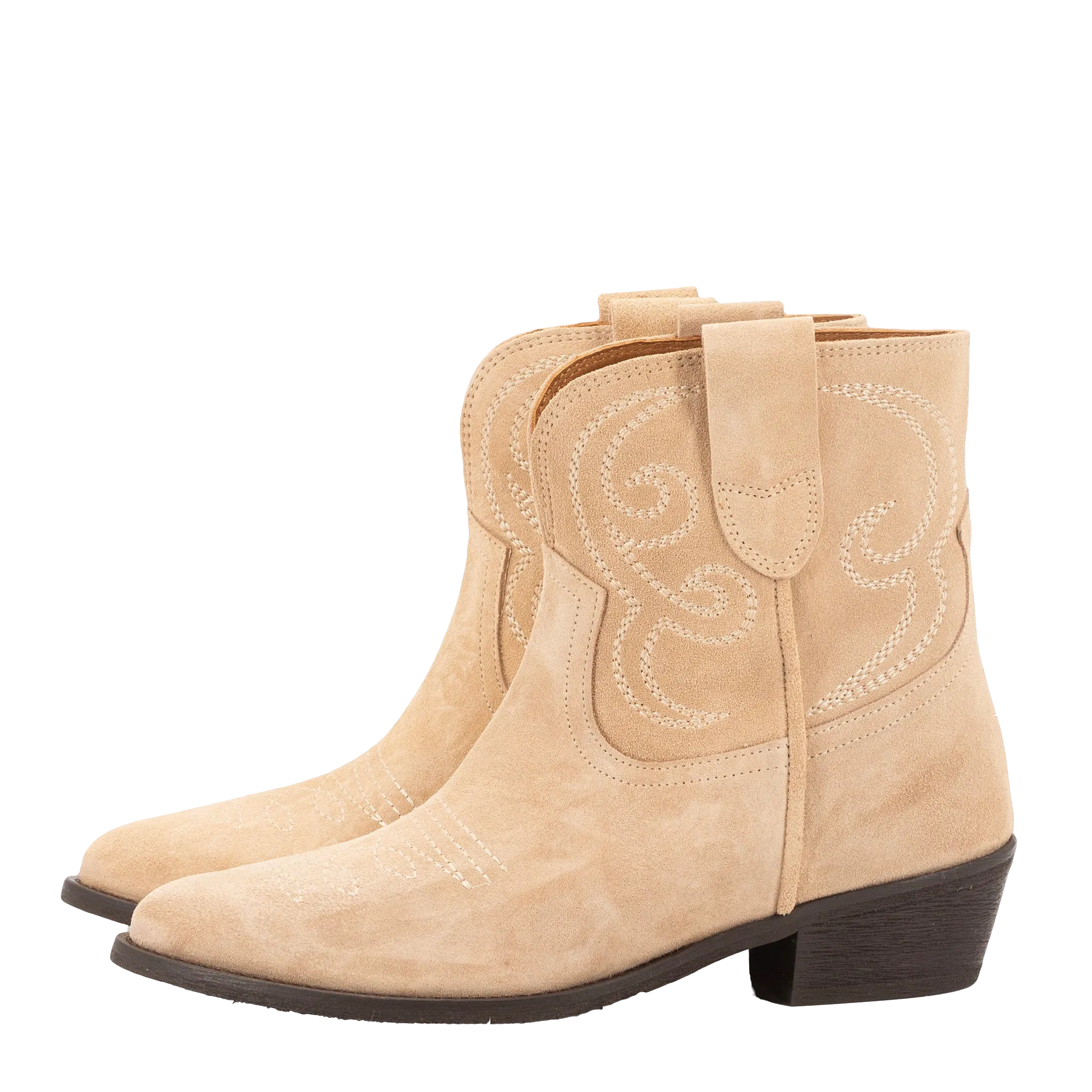 PUJA SAND ANKLE BOOTS