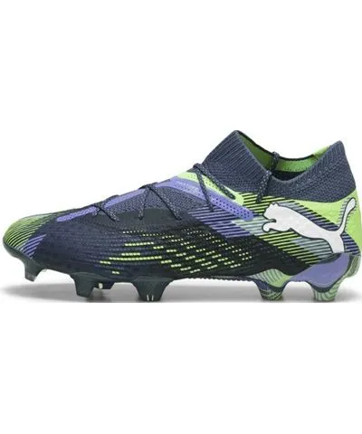 PUMA FUTURE 7 ULTIMATE Firm Ground/Artificial Ground Men's Soccer Cleats Shoes in Grey Skies/White/Fizzy Apple