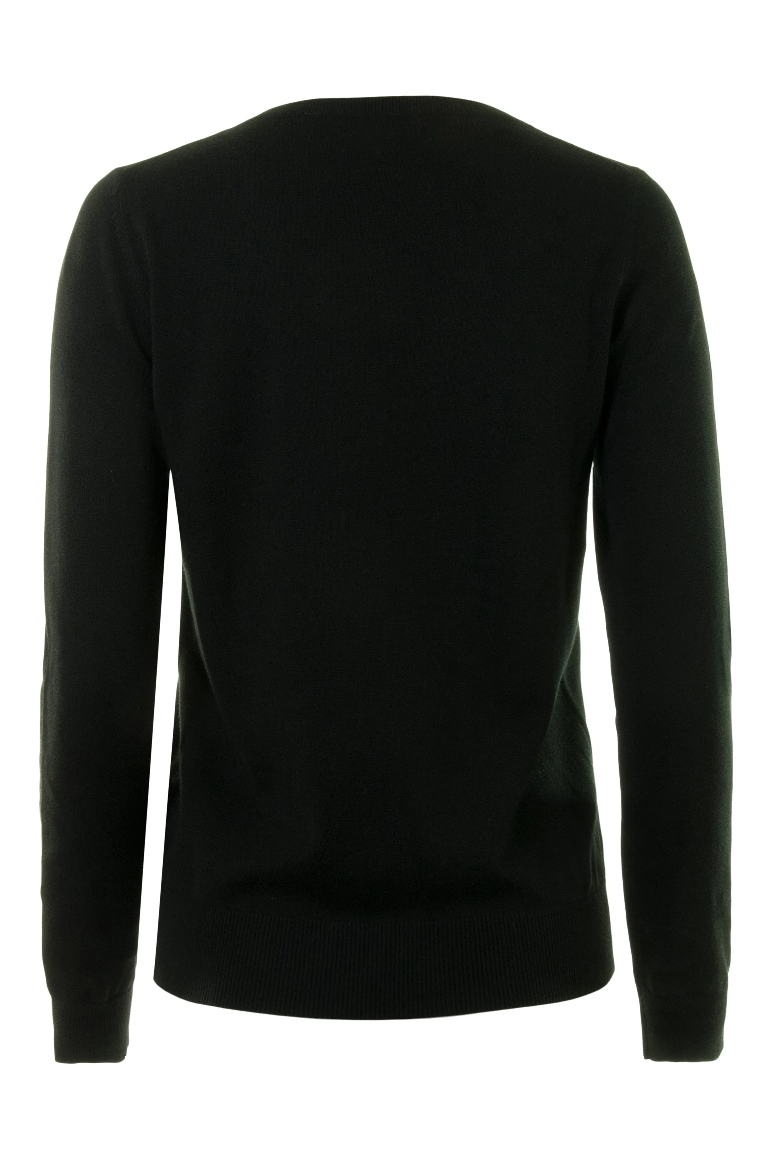 Repeat Cashmere Fine Knit Vneck Cotton Pullover