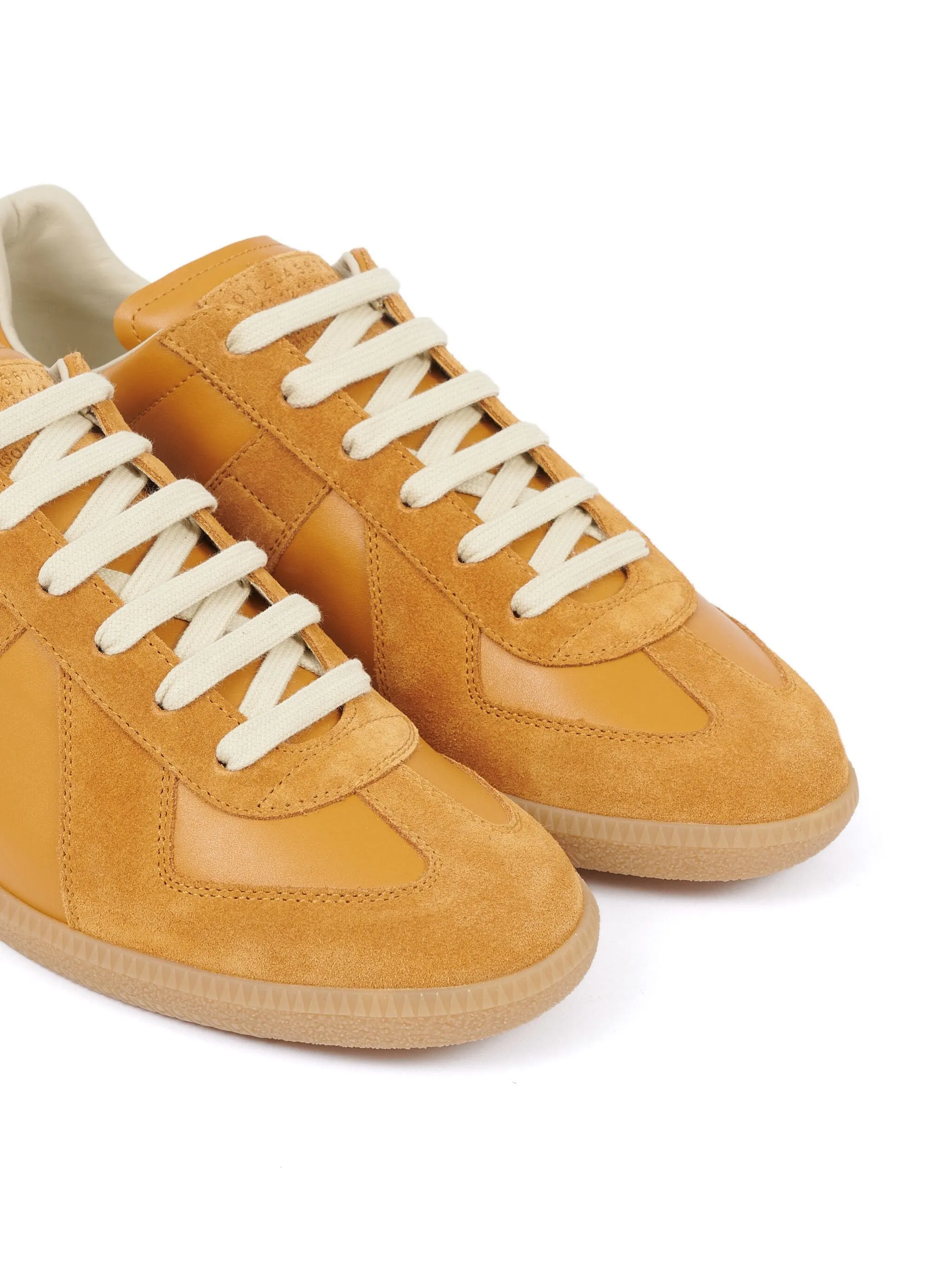 Replica Low Top Sneakers - Mustard