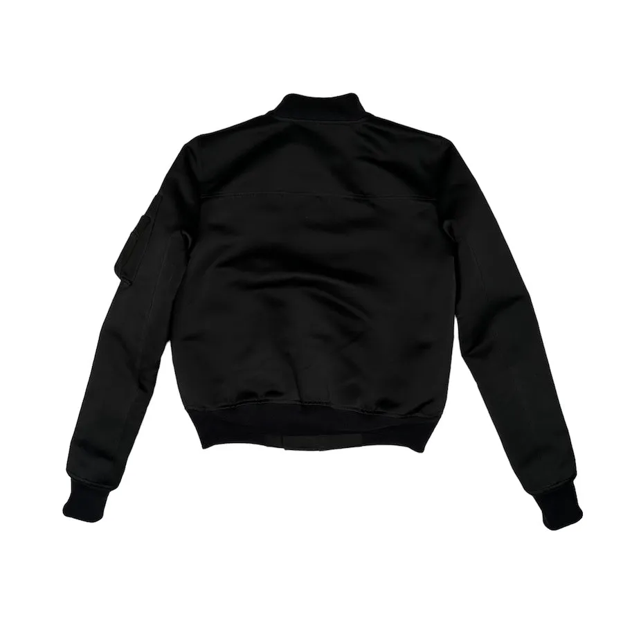 RICK OWENS DRKSHDW BOMBER JACKET - BLACK