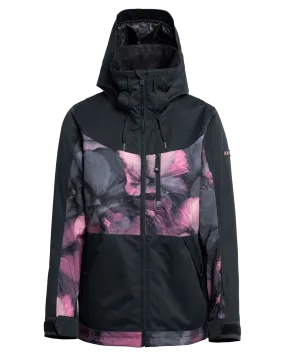 Roxy Women's Presence Parka Technical Snow Jacket - True Black / Pansy Pansy | Shop Coats & Jackets at Trojan Wake Ski S