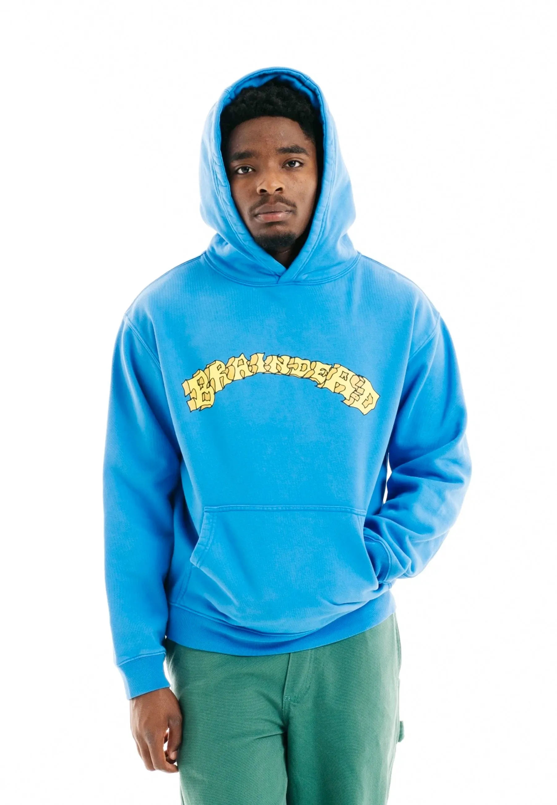 Running Fades Hoodie - china blue