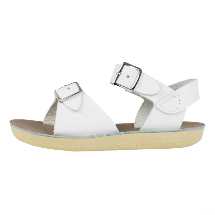 Salt Water Child Surfer Sandals White