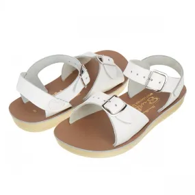 Salt Water Child Surfer Sandals White