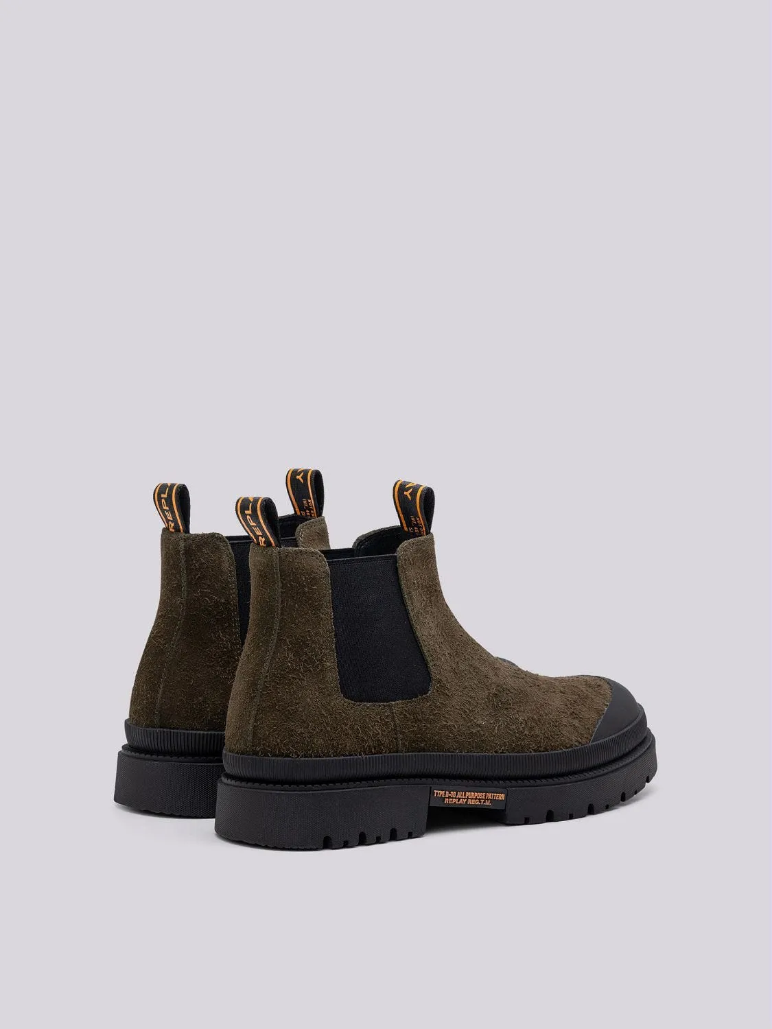 SANDTOWN SUEDE CHELSEA BOOTS