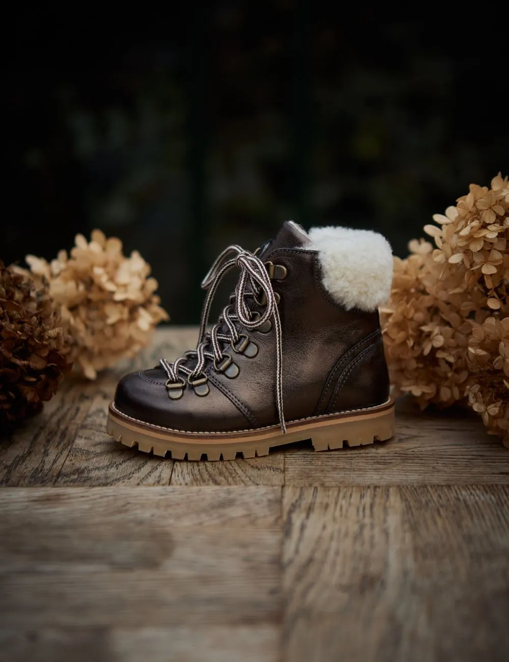 Shearling Winter Boot - Beetle