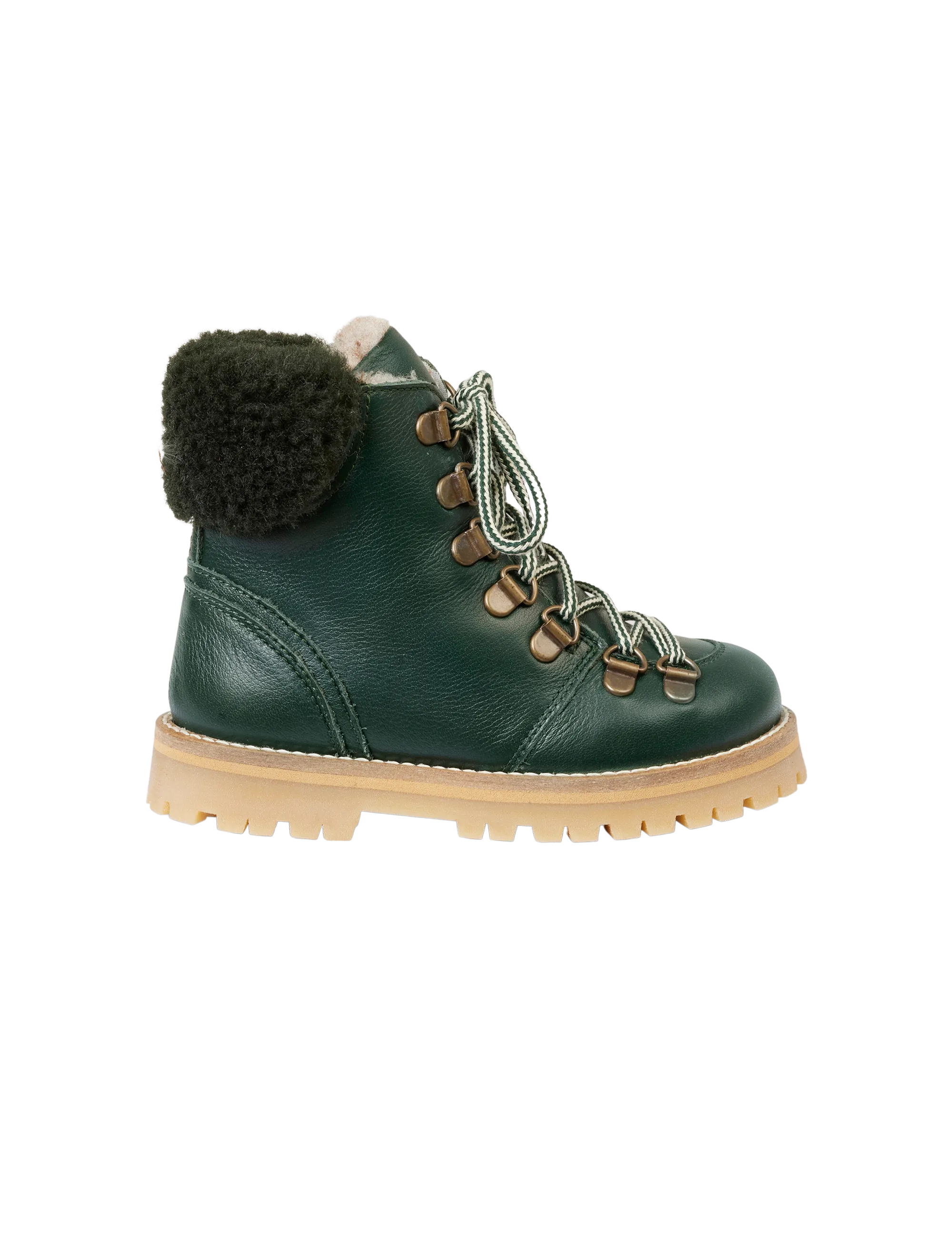 Shearling Winter Boot - Kale