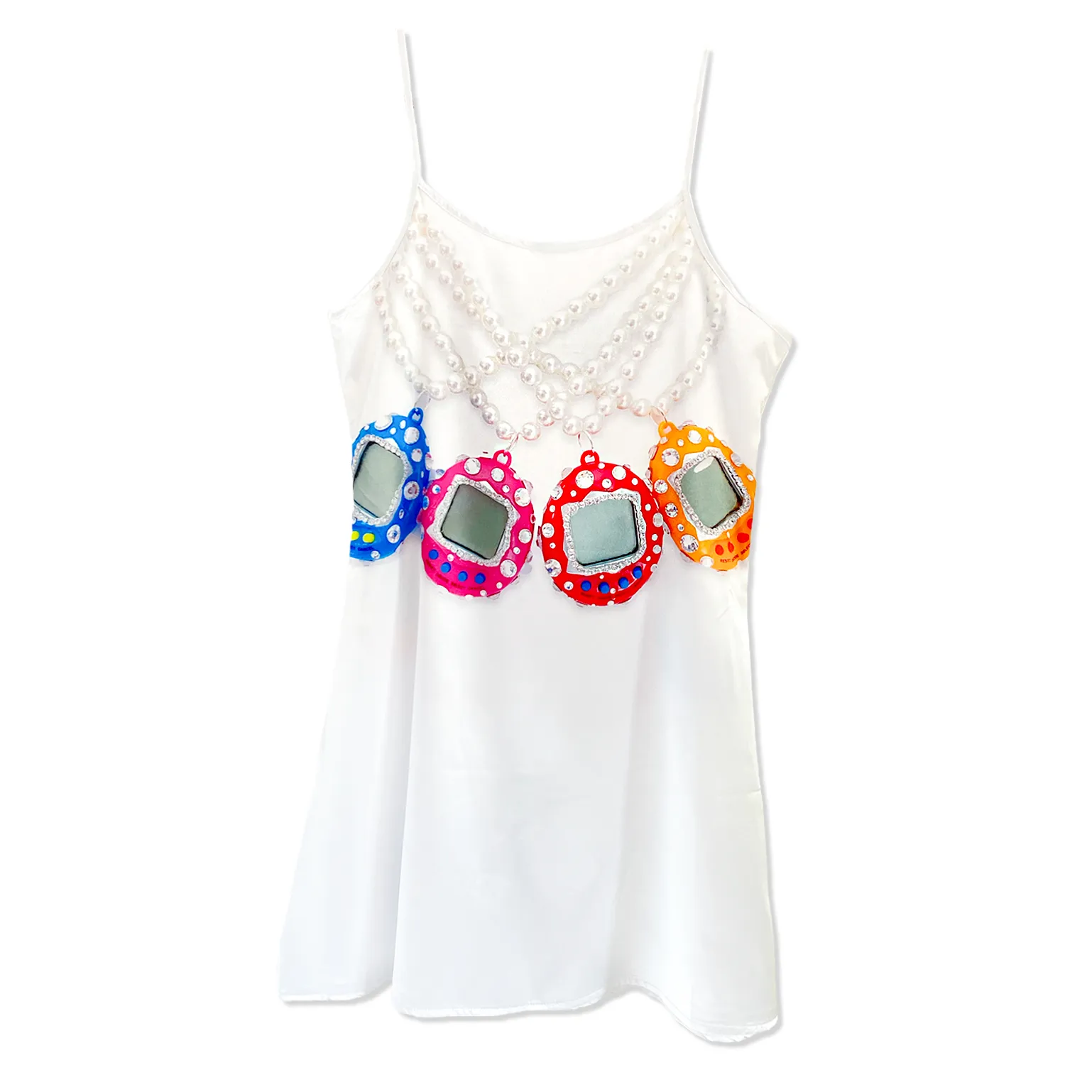 SMALL - TAMAGOTCHI SLIP DRESS