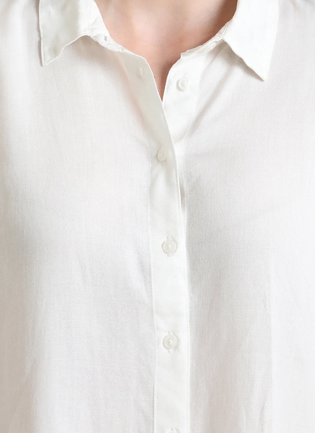 Solid White Shirt